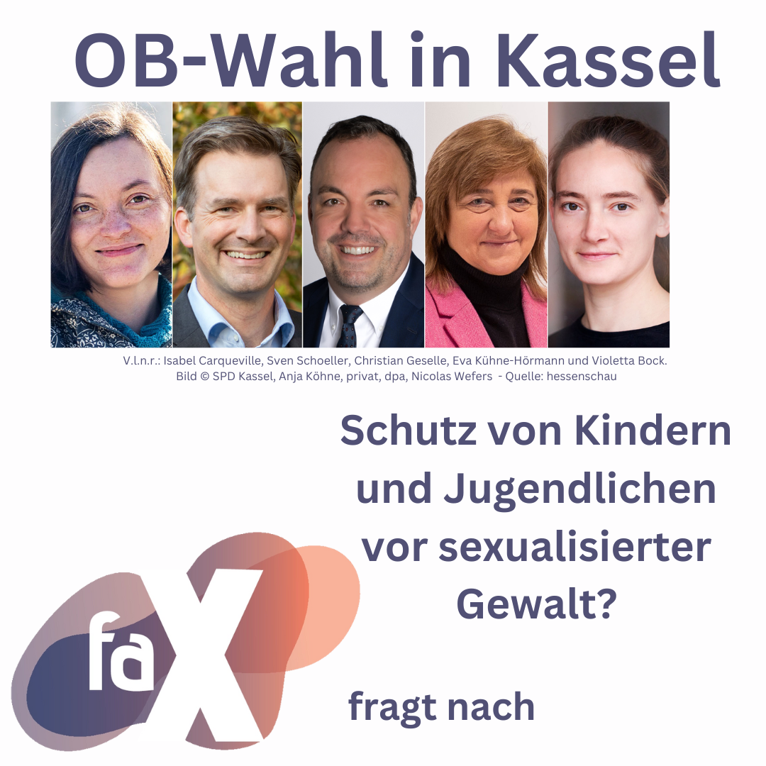 Fragen zur OB-Wahl in Kassel an die Kandidat*innen